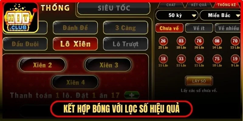 Kết hợp bóng với lọc số